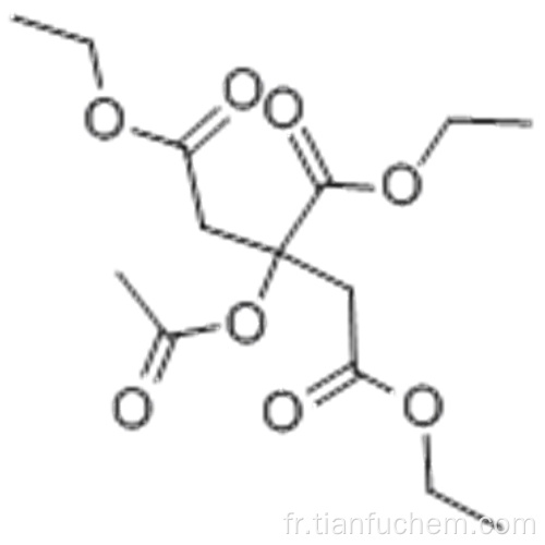 Citrate de triéthyle acétyle CAS 77-89-4